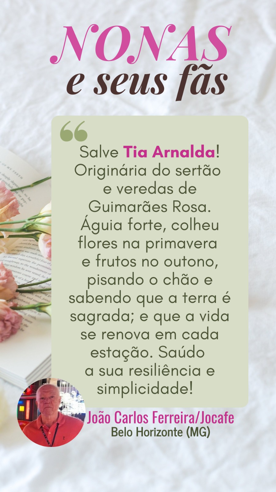 Depoimento de João Carlos Ferreira / Jocafe