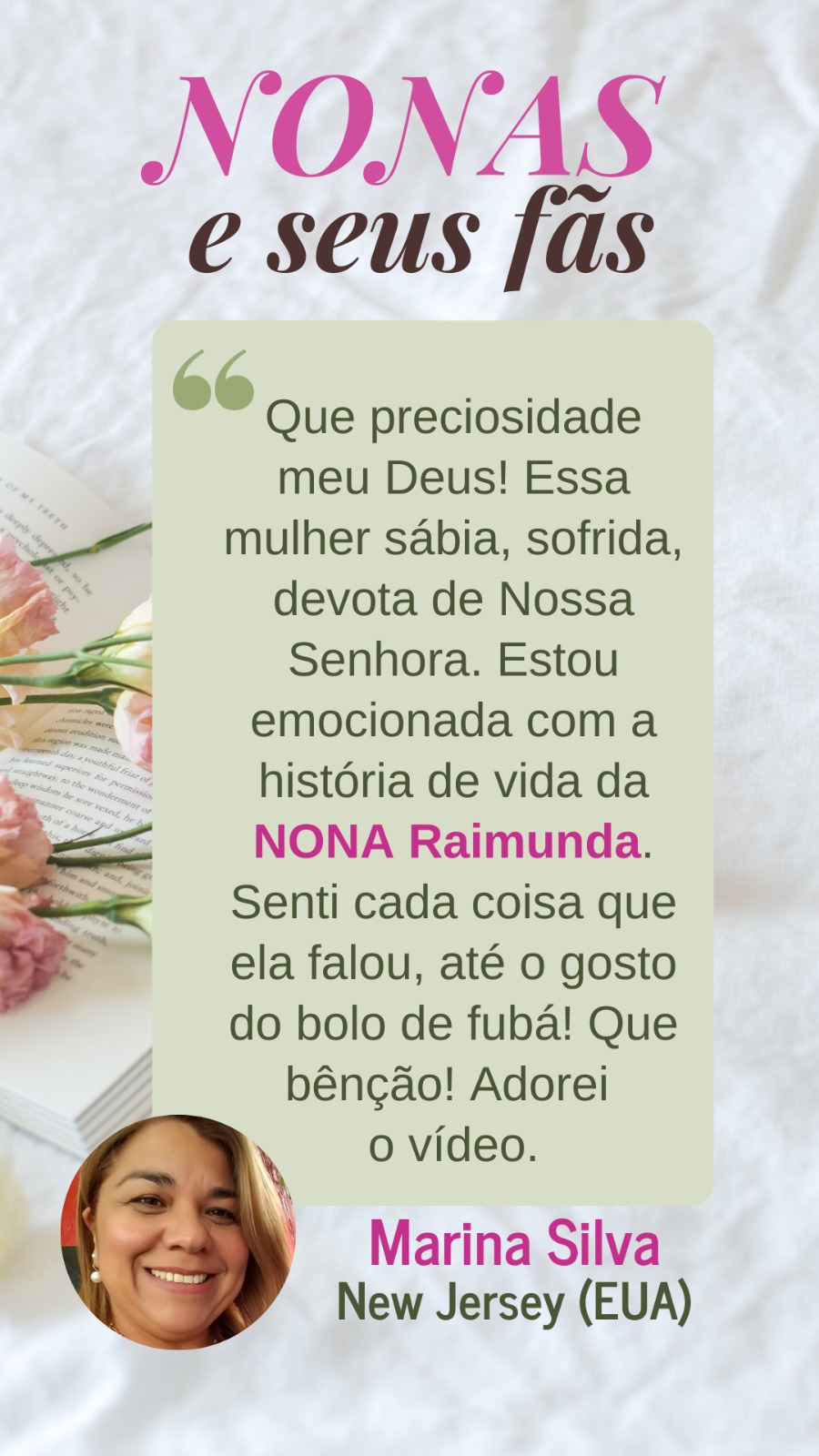 Depoimento de Marina Silva
