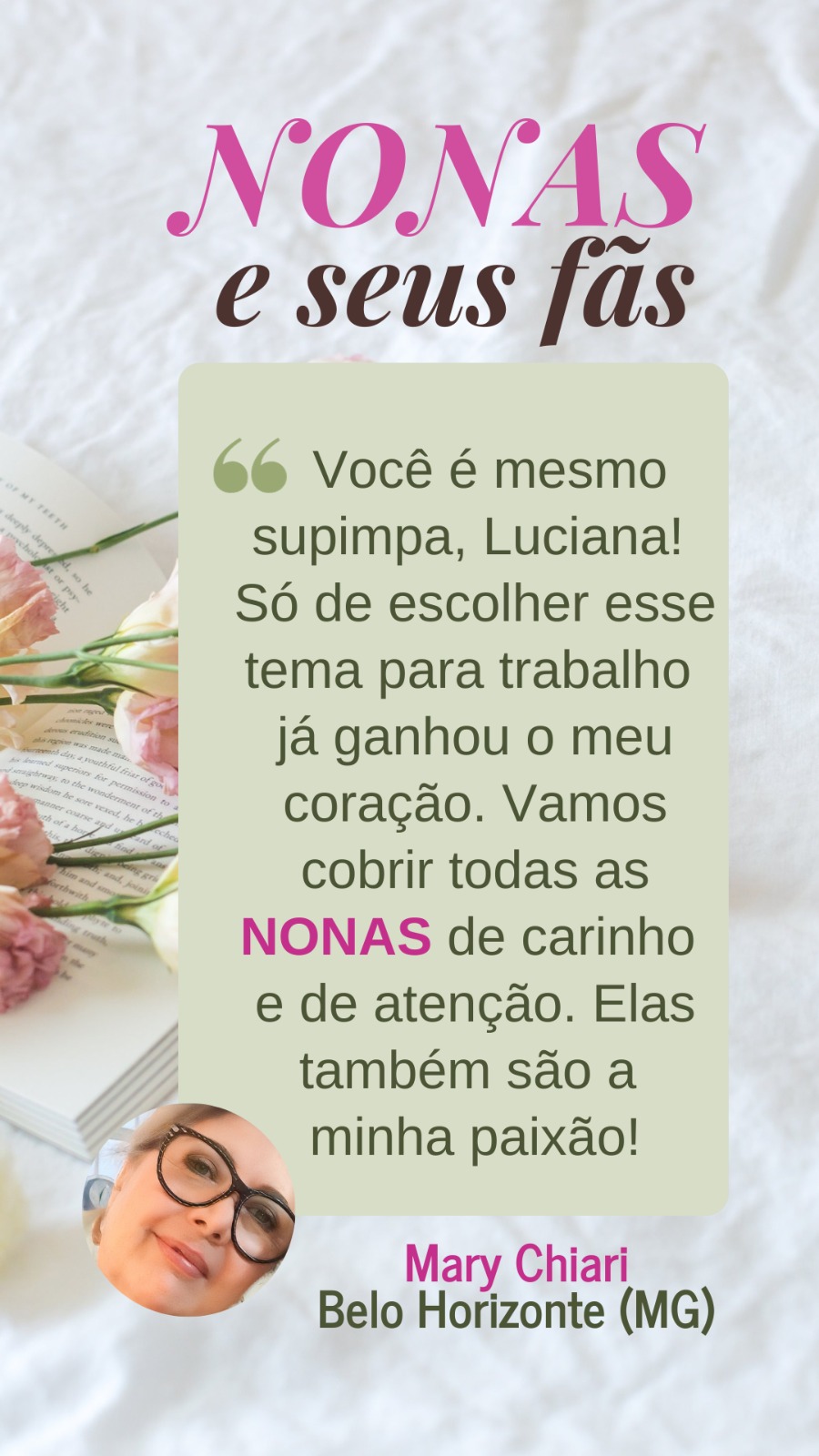 Depoimento de Mary Chiari