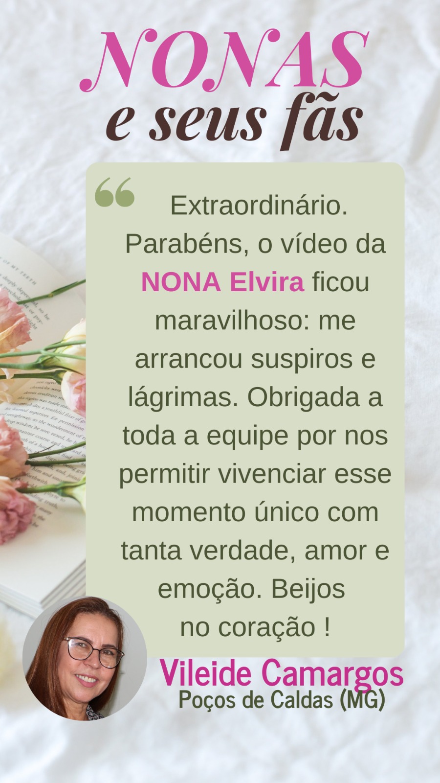 Depoimento de Vileide Camargos